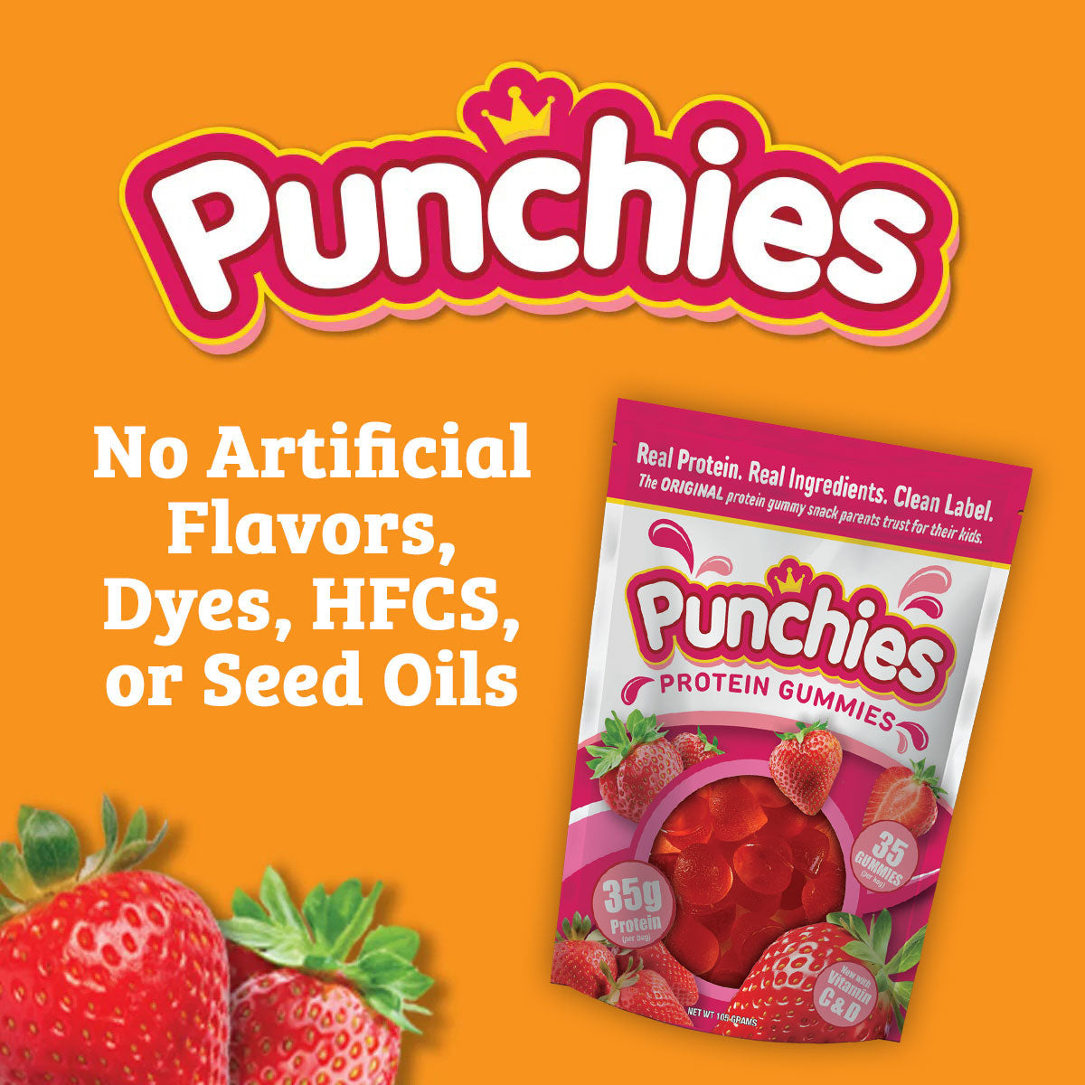 Punchies Protein Gummies – Variety