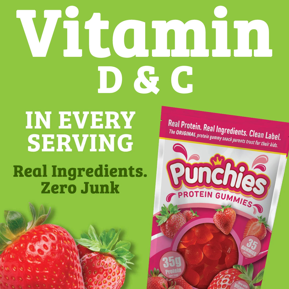 Punchies Protein Gummies – Variety