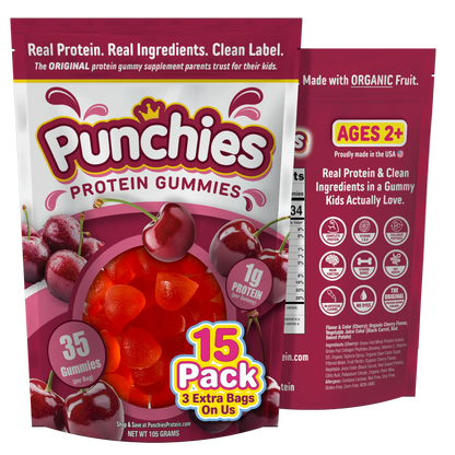 Protein Gummies for Kids Punchies