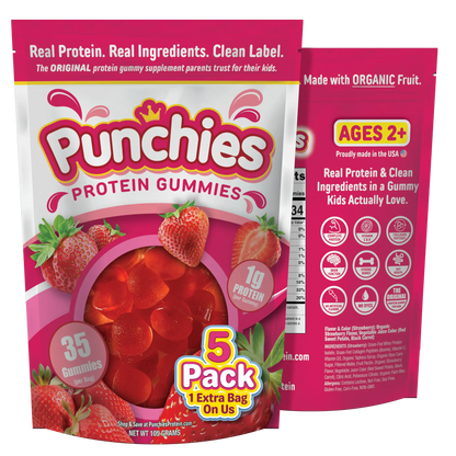 Protein Gummies for Kids Punchies