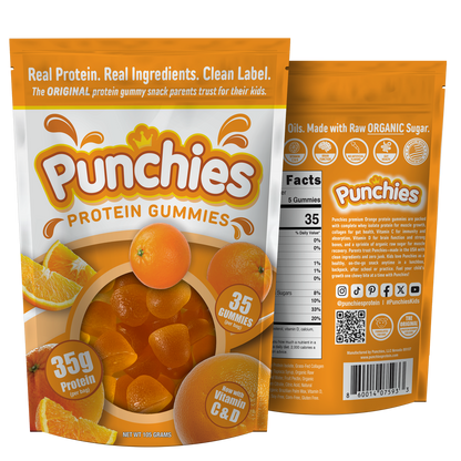 Punchies Protein Gummies - Green Apple