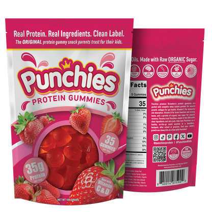 Punchies Protein Gummies - Green Apple