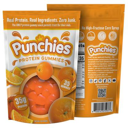 Punchies Protein Gummies - Green Apple