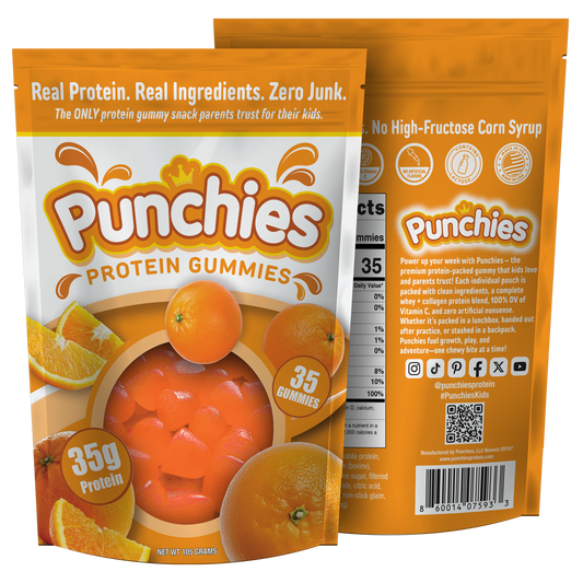 Punchies Protein Gummies – Orange