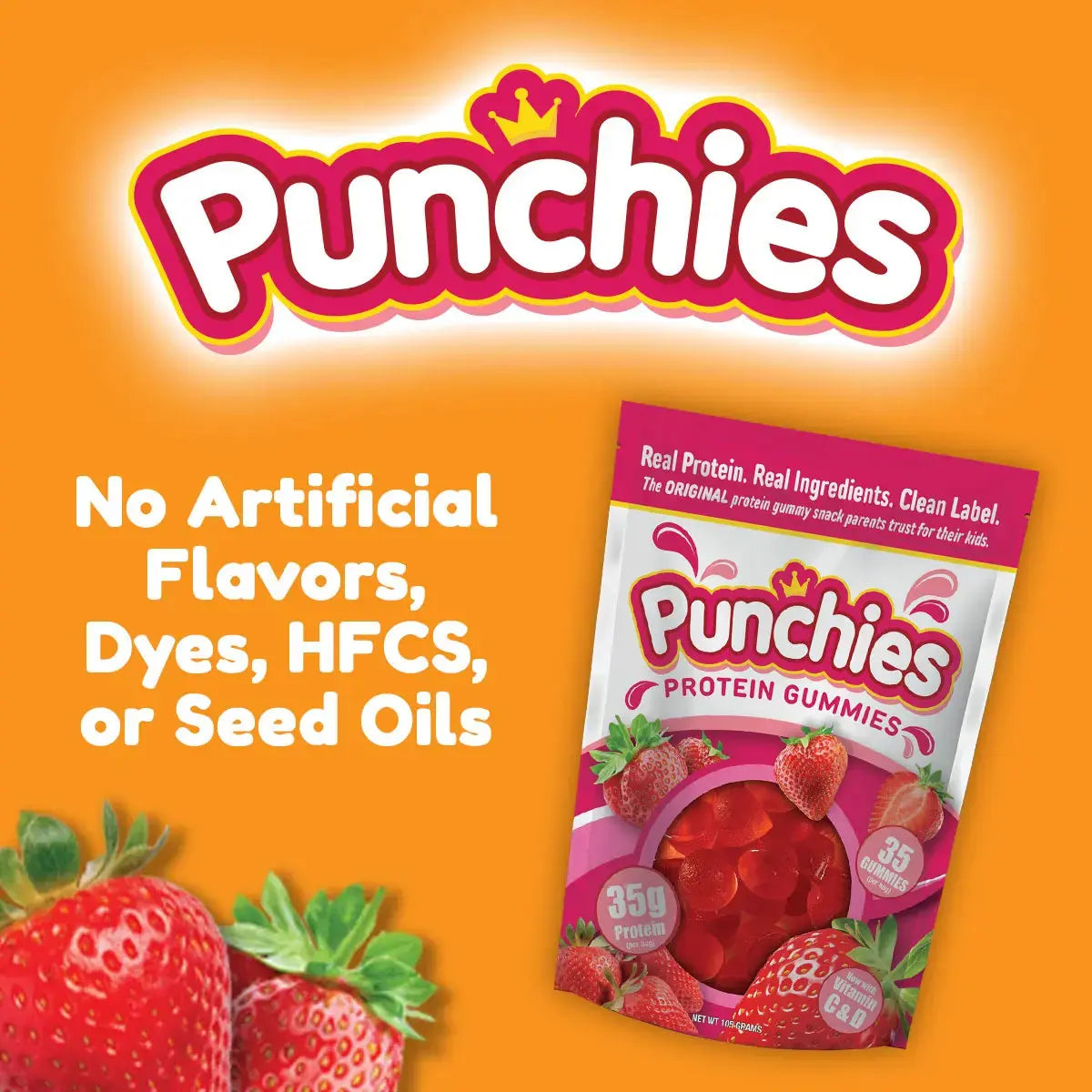 Protein Gummies for Kids Punchies