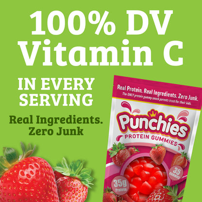 Punchies Protein Gummies - Green Apple